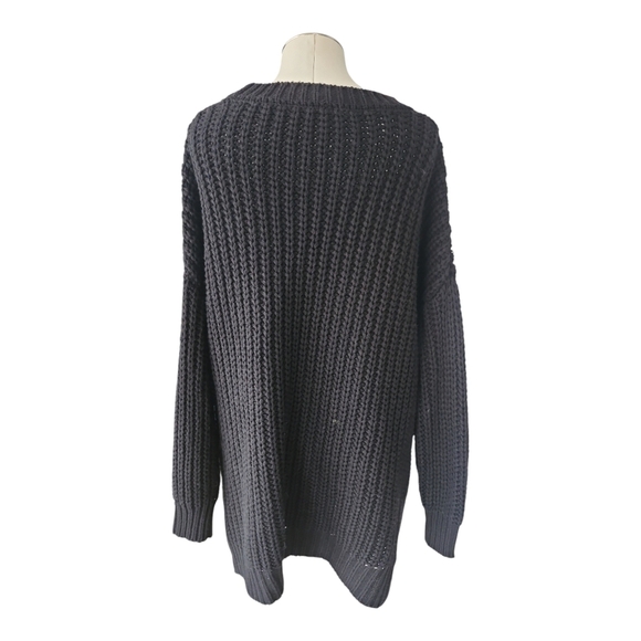 Zenana Premium Iowa Hawkeyes Knit Sweater Tunic Women’s Size M Black Gold Logo - Picture 4 of 7